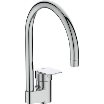 Vidima Cтоящ смесител за кухня Ceraplan, Vidima, BD339AA, с висок тръбен чучур (BD339AA)