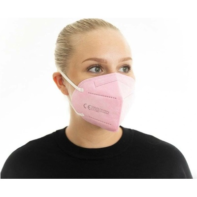 Tex-Tech Respirátor FFP2 Premium růžový