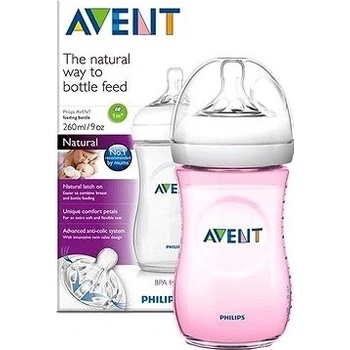 Philips Avent SCF627/17 fľaša Natural PP 260 ml. deco zelená