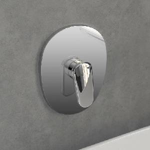 Villeroy & Boch Вграден смесител за душ Villeroy&Boch Antao, гланциран хром, без тяло за вграждане (TVS11100400061)