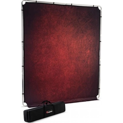 Manfrotto EzyFrame Vintage 2x2.3m Crimson