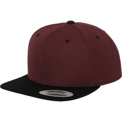 Flexfit Flexfit 6089M Snapback 6 panelová COT-556089x8499 Kaštanová/černá