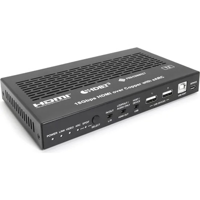 PROCONNECT Удължител PROCONNECT HDMI KVM HDBaseT 3.0, 4K60, PC-EHB100V3K (PC-EHB100V3K)