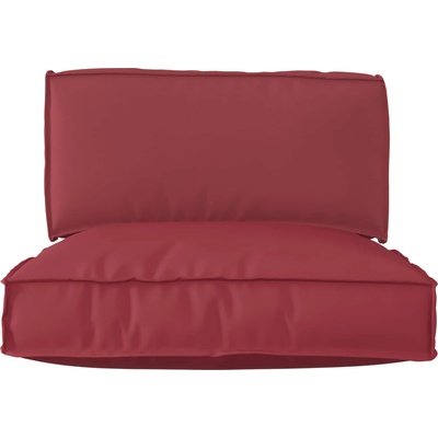 vidaXL Комплект възглавници за палет 2 pcs Сив Оксфордска тъкан (3329070)