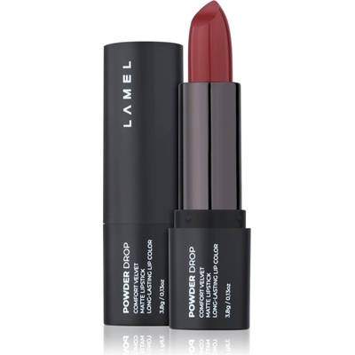 Lamel Powder Drop matná rtěnka №401 3,8 g