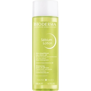 BIODERMA Sebium Lotion Rebalancing вода за лице за възвръщане на баланс на смесена и мазна кожа унисекс 200 мл