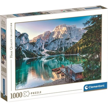 Clementoni - Puzzle Emerald Lake Braies - 1 000 piese