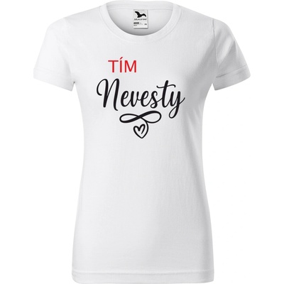 Handel Tričko Tím nevesty biela