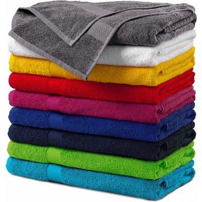 Malfini TERRY BATH TOWEL 905 osuška fľaškovozelená 70 x 140 cm