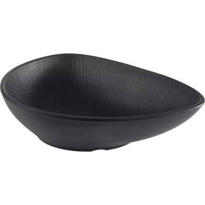 APS Miska Nero z černého melaminu 280 x 220 x 70 mm