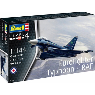 Revell Plastic ModelKit lietadlo 03796 Eurofighter Typhoon RAF 1:144