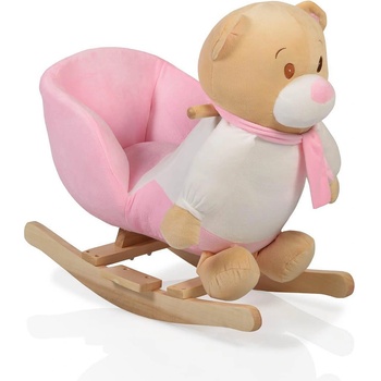 Moni Toys Люлка плюшена Bear розова (106092)