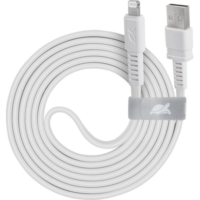 RIVACASE Rivapower PS6008 WT12 ENG USB-A / Lightning кабел, 1, 2 м, бял 4260709011554 (4260709011554)