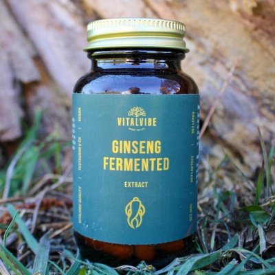 Vitalvibe Ženšen Fermentovaný 30 kapsúl