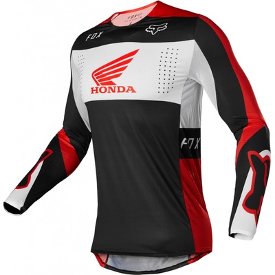 Fox Racing FLEXAIR Honda čierno-červeno-biely