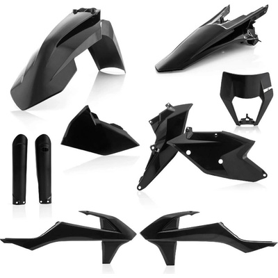 Acerbis plastový full kit KTM EXC/EXC F 17/18 černá