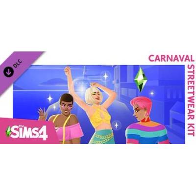 Игра The Sims 4 - Carnaval Streetwear Kit DLC (PC - EA App (Origin) elektronikus játék licensz) за PC EA App (Origin), Електронна доставка