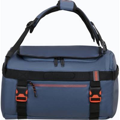 American Tourister URBAN TRACK CABIN COATED NAVY/ORANGE 24l