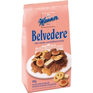 Manner Бисквити и вафли асорти Belvedere 400 г