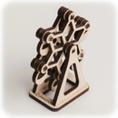 CuteWood Dřevěné 3D puzzle Kolotoč