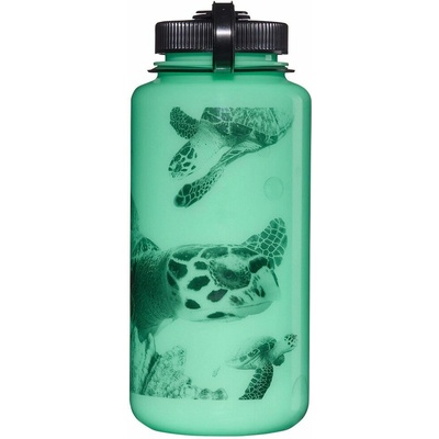 Nalgene Wide Mouth Glow w/Black Turtle 1000 ml