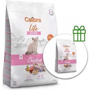 Calibra Cat Life Kitten Chicken 6 kg + 1, 5 kg ZADARMO