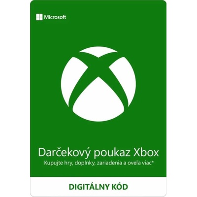 Microsoft Xbox predplatená karta 5 €