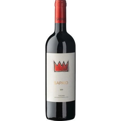 Podere Sapaio Bolgheri Superiore Sapaio 2020 Červené 14,5% 0,75 l (holá láhev)