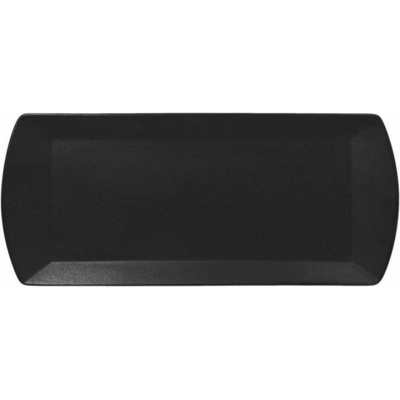 RAK Porcelain Talíř obdélný 35 x 15 cm černá RAK-NFOPSP35BK