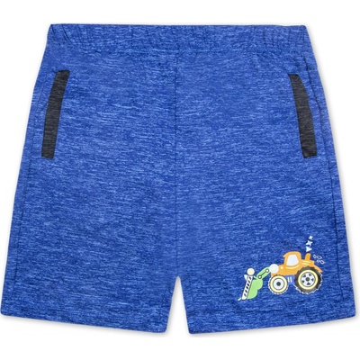 chlapecké funkční kraťasy Wolf T2443, modrý melír modrá