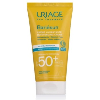 Uriage Bariésun Moisturizing Cream Unscented SPF50+ водоустойчив хидратиращ слънцезащитен крем за лице 50 ml унисекс