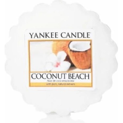 Yankee Candle Coconut Beach vosk do aroma lampy 22 g