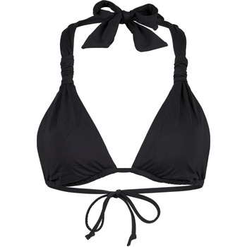 Seafolly Дамско бикини горнище Seafolly Seafolly Collective Multi Fit Longline Tri Bikini top - Black - размер 36 (EU) (150-6655-0113)