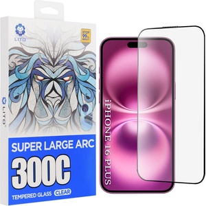 LITO Протектор за iPhone 16 Plus - Lito D+ Max 300C - Прозрачен