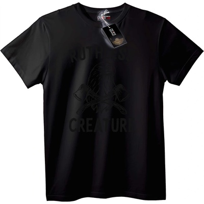 NOONEBRAND Тениска Безмилостен Орел - XS, Black