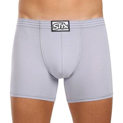 Styx дълги класически мъжки боксерки светлосиви Styx | Siv | МЪЖЕ | M