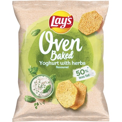 Karton Lay's Baked Yogurt & Herb Chipsy 14 x 55 g