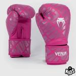 Venum | Официален Вносител за България Детски Боксови Ръкавици Venum Contender 1.5XT White/Pink - 6 oz