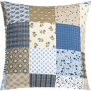 Bellatex Adéla vankúš patchwork modrý 40x40