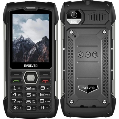 EVOLVEO StrongPhone H1 Black Silver