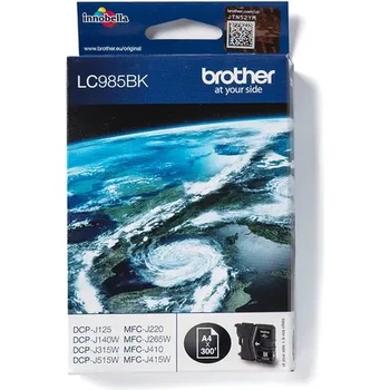 Brother ГЛАВА ЗА BROTHER MFC J220/J265/J410/J415/J615/DCP J125/J315/J515 - Black - PN LC985BK (LC-985BK) (201BRALC 985B)