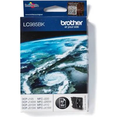 Brother ГЛАВА ЗА BROTHER MFC J220/J265/J410/J415/J615/DCP J125/J315/J515 - Black - PN LC985BK (LC-985BK) (201BRALC 985B)