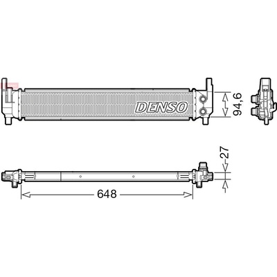Chladič motora DENSO DRM02042