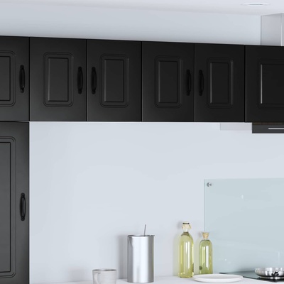 vidaXL Панел за миялна машина Kalmar Черно 60 x 31 x 40 см (884556)