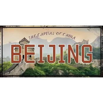 Ceduľa značka Beijing