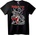 NOONEBRAND Тениска Rolling Stones Октопод с китара - L, Black