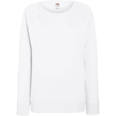 Fruit of the Loom COTT | FOL | Суитшърт Lady-Fit LW Raglan, бял, XS (16214600100)