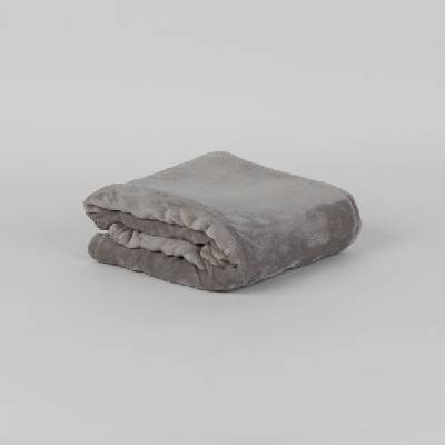 Дилиос Одеяло 130/170 см Silk touch полар сиво
