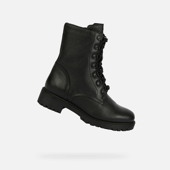 Geox Черни дамски боти Geox Hoara Geox | Cheren | ЖЕНИ | 35