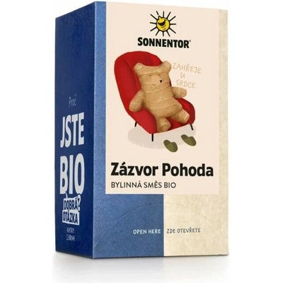 Sonnentor zázvor pohoda bio 32,4 g balení 6 ks